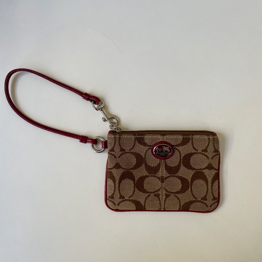 Coach wristlet